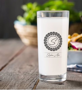 BK Gift Kişiye Özel İsimli Rakı Bardağı-2 (Beyaz)
