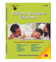 Düşünme Becerilerini Geliştirme 1 Kitabı (3-4 yaş)
