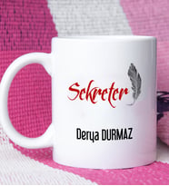 Sekreter Tasarımlı Kişiye Özel Sekreter Kupa Bardak