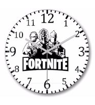 Fortnite   Duvar   Saati Bombeli Gercek Cam