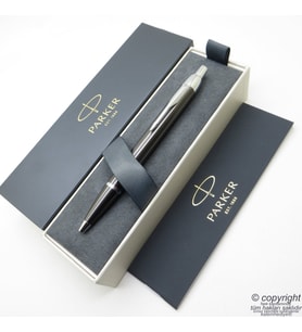 Parker Im Metal Kurşuni CT Tükenmez Kalem  Parker Kalem  İsme Özel Kalem  Hediyelik Kalem