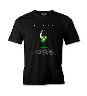 Alien - Scream Siyah Erkek Tshirt