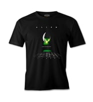 Alien - Scream Siyah Erkek Tshirt