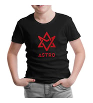Astro - Logo Siyah Çocuk Tshirt