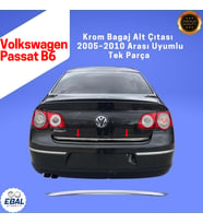Volkswagen Passat B6 3C Krom Bagaj Alt Çıtası 2005–2010 Paslanmaz Çelik