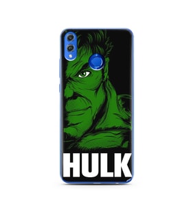 Hulk Tasarım Süper Şeffaf Silikon Telefon Kılıfı Huawei Honor 8X 