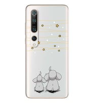 Filler Tasarımlı Süper Şeffaf Silikon Telefon Kılıfı Xiomai Mi10-pro
