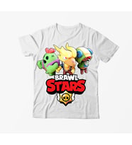 Brawl Stars Çocuk Beyaz Tişört