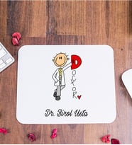 Doktor Karikatürü Mouse Pad
