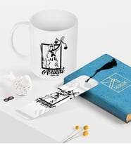 BK Gift Kişiye Özel Avukat Temalı Kupa ve Kitap Ayracı Seti - 16 (Model 1)
