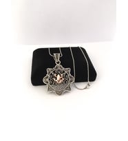 GÜMÜŞ TELKARİ KOLYE