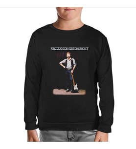 Eric Clapton Just One Nigh t Siyah Çocuk Sweatshirt