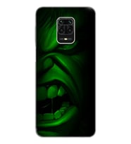 Hulk Tasarım Süper Şeffaf Silikon Telefon Kılıfı Xiomai Redmi Note 9 Pro - Note 