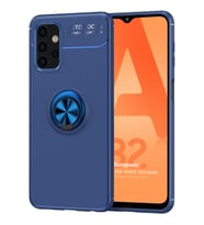 Microsonic Samsung Galaxy A32 5G Kılıf Kickstand Ring Holder Lacivert