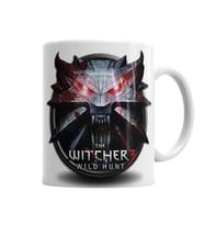 Wolf The Witcher Kupa Bardak Porselen