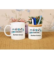 Göz Doktoru Kupa Bardağı ve Kalemliği (Model 1)