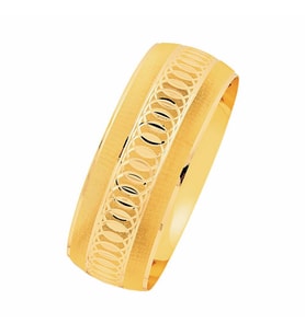 14 Ayar Altın Mega Bilezik 25.00 Gram Halkalı Model