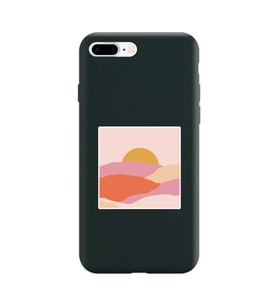 Siyah Lansman Kılıf iPhone 8 Plus