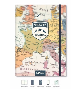 Seyahat Defteri Esnek Travel Journal