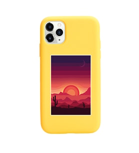 Sarı Lansman Telefon Kılıfı Iphone 11 Pro Max