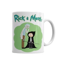Rick İle Morte Kupa Bardak Porselen