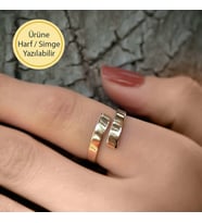 14k Altın Sade Eklem Yüzük