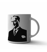 Atatürk Silüet Kupa (Çok Renkli)