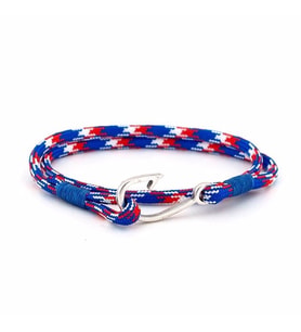 OLTA KANCA İKİ SIRA SARMA PARACORD ERKEK BİLEKLİK BT414