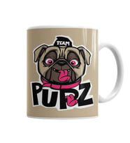 Kukla Köpek Pug Kupa Bardak Porselen