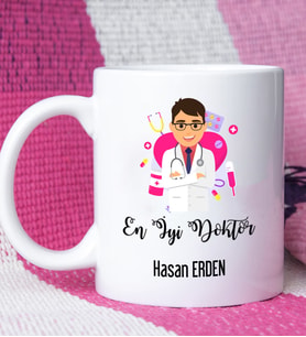En İyi Doktor Tasarımlı Doktor Kupa Bardak