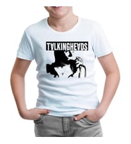 Talkingheads - Mikrofon Beyaz Çocuk Tshirt