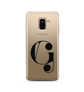 Samsung A8 Plus Harf Tasarımlı Telefon Kılıfı G-Harfi 