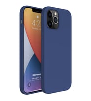 Microsonic Apple iPhone 12 Pro Kılıf Groovy Soft Lacivert