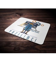 Kişiye Özel Yazılımcı Tasarımlı Mouse Pad (Renksiz)