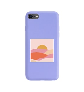 Mor Lansman Kılıf iPhone 8