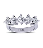 Lova D Renk 1,15 Karat Pırlanta Beştaş Yüzük - 1020182