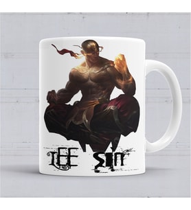 God Fist Lee Sin League Of Legends Kupa Bardak Porselen