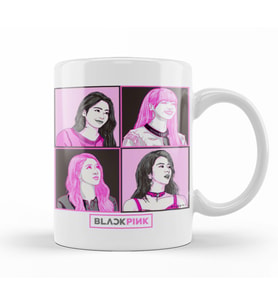 Blackpink Squared Kupa Bardak Porselen