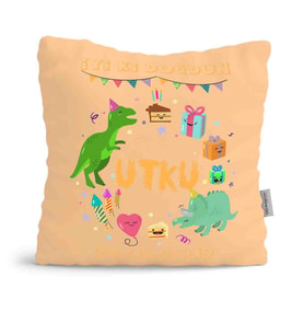 BK Gift Kişiye Özel Çocuklar Yavru Ağzı Yastık 69832
