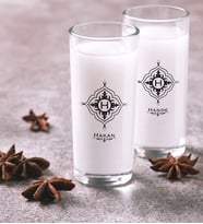 BK Gift Kişiye Özel Renkli Baskılı İsimli İkili Rakı Bardağı Seti-26 (Beyaz)