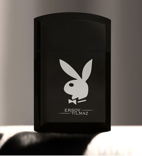 BK Gift Kişiye Özel Playboy Siyah Metal Çakmak  1
