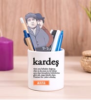 Kardeş Kelime Anlamı Seramik Kalemlik