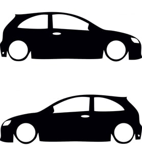 Opel Corsa Sticker Etiket Yapıştırma