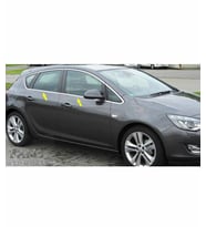 Opel Astra J Krom Cam Çıtası 6 prç. 2010-2015 P.Çelik (HB)