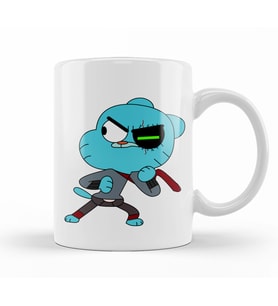 Gumball Watterson Kupa Bardak Porselen