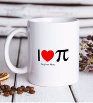 BK Gift Kişiye Özel Matematik Öğretmeni Beyaz Kupa Bardak-12