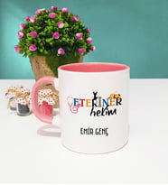 Veteriner Hekim Kupa Bardak Pembe