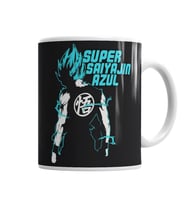 Son Goku Super Saiyajin  Azul  Kupa Bardak Porselen
