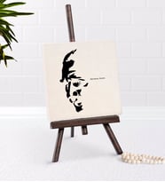 BK Gift Kişiye Özel Atatürk Temalı Şovaleli Doğal Taş-7 (Beyaz)