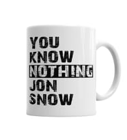 Know Nothing Kupa Bardak Porselen